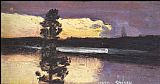 Unknown Akseli Gallen-Kallela Sunset painting